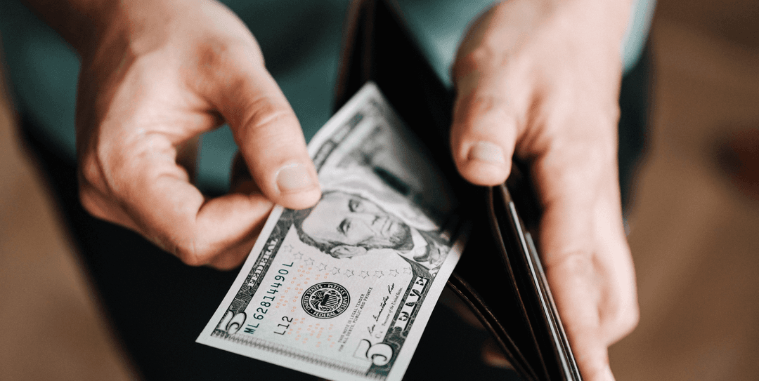 Hand with money